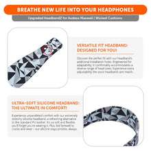 将图片加载到图库查看器，Upgraded Silicone Headband for Audeze Maxwell 1 and 2 - WC HeadbandZ

