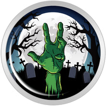 Load image into Gallery viewer, Cemetery Zombie Hand Halloween Plug Set 9/16

