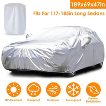 Load image into Gallery viewer, Weather UV Outdoor Full Cover For Sedans Up To 185"
