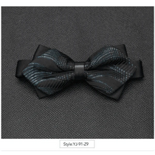 将图片加载到图库查看器，Wedding Men Butterfly Bowtie Formal Bow Ties Beautiful Printed Men Luxury Adjustable Business Bowties
