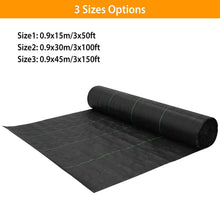 Load image into Gallery viewer, Weed Barrier Landscape Gardening Mat Fabric Woven
