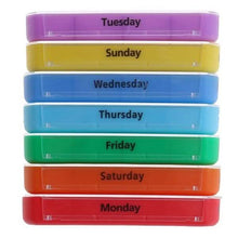 将图片加载到图库查看器，Weekly Pill Organizer Dispenser Box
