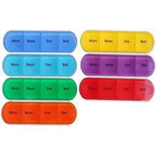 将图片加载到图库查看器，Weekly Pill Organizer Dispenser Box
