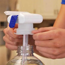 Load image into Gallery viewer, White Automatic Drink Dispenser For Fridge Gallon Magic Tap Electric Water Milk Drink Beverage Hands-Free Dispenser Spill Proof Convenient Dispenser One-Handed Operation Suitable For Outdoor And Home Kitchens
