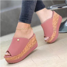 Load image into Gallery viewer, White Modern Women Shoes Summer Peep Toe Sandals Fashion Platform Slippers Outdoor Casual Flip Flops Women Shoes Summer Open Toe Sandals Fashion Platform Slippers Outdoor Casual  Sandals
