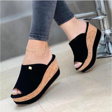 Load image into Gallery viewer, White Modern Women Shoes Summer Peep Toe Sandals Fashion Platform Slippers Outdoor Casual Flip Flops Women Shoes Summer Open Toe Sandals Fashion Platform Slippers Outdoor Casual  Sandals
