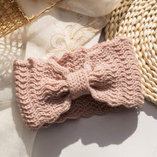 Load image into Gallery viewer, Wide Knitted Headband Bows Knotted Winter Women Turban Hair Accessories For Girls Lady Soft Knitting Winter Headbands Gorgeous Hair Accessories For Women
