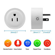 Load image into Gallery viewer, WiFi Smart Socket APP Plug Outlet Remote
