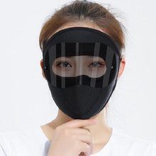 Load image into Gallery viewer, Windproof Anti Dust Face Mask Cycling Ski Breathable Masks Fleece Face Shield Hood Caps with HD Goggles Cycling Cap Balaclava  Skating Hat Motorbike Biker Racing Breather Mask Tactical Airsoft Cap Scarf Mask Ski Hat Spring Summer For Men Women

