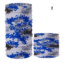 Load image into Gallery viewer, Windproof Head Scarves Neck Warmer Cycling Camping Hiking Men Women Fashion Magic Scarves Turban Outdoor Headband Bandanas Washable Cloth Bandanas Women Men Neck Gaiter Cover Turban Multipurpose Balaclava Elastic UV Face Shields for Women
