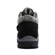 Load image into Gallery viewer, Winter Boots With Fur Warm Leather Snow Boots Mens Winter Work Casual Shoes High Top Rubber Ankle Boots Keep Warm Anti-Slip Soft Sole Warm Fur Lined Winter Ankle Booties
