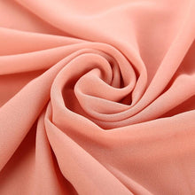 将图片加载到图库查看器，Winter Fashion Long Solid Color Soft Muslim Bubble Chiffon Hijab Scarf Shawls Hijab Elegant Scarf Wrap Lightweight Islamic Head Wear Escharpe Shawls Headband Wraps Lightweight Head Scarves Ladies Hijabs For  Women
