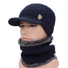 Load image into Gallery viewer, Winter Hat Skellies Beanies Hats Winter Beanies For Men Women Wool Scarf Caps Balaclava Mask Gorgas Bonnet Knitted Hat Set Outdoor Sport Warm Beanies Hat For Men Knitted Hats Bandana Hiking Camping Kid Neck Warmer Cap
