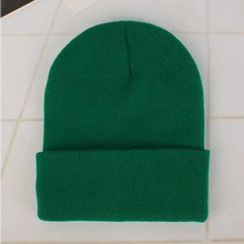 将图片加载到图库查看器，Winter Hats for Women Men New Beanies Knitted Solid Cool Hat Girls Autumn Female Beanie Warm Casual Cap For Winter Comfortable Soft Daily Slouchy Beanies Stylish Cool Hats For Girls And Boys
