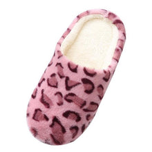 将图片加载到图库查看器，Winter Home Slippers Women Cotton Shoes Soft Plush Indoor Slippers Shoes For Women Men Couple Warm Fur Slippers Cute Comfy Fuzzy Knitted Memory Foam Slip On House Slippers
