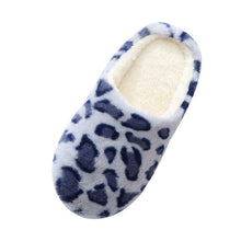 将图片加载到图库查看器，Winter Home Slippers Women Cotton Shoes Soft Plush Indoor Slippers Shoes For Women Men Couple Warm Fur Slippers Cute Comfy Fuzzy Knitted Memory Foam Slip On House Slippers
