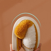 Load image into Gallery viewer, Winter Indoor Cotton Shoes Cute Cat Paw Women Furry Slides Plus Velvet Warm Soft Slippers Cotton Cloth Sippers Women's Elegant Fur Slippers House Shoes For Women
