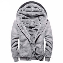 Load image into Gallery viewer, Winter Men's Hooded Long Sleeve Zipper Jacket
