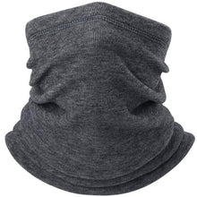 Load image into Gallery viewer, Winter Neck Warmer Gaiter Bandana Mask Tube Scarf Fleece Half Face Cover Sports Thermal Ski Hunting Cycling Snowboard Men Women Mask Headwear Scarf Bandana Hood Half Breathable Dustproof Hang-Ear Cap Bike Headbands Face Cover
