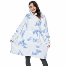 Load image into Gallery viewer, Winter Oversized Wearable Blanket Women Hoodies Sweatshirt TV Blanket With Sleeves Pullover Warm Soft Unisex Hoody Comfortable Sweatshirts For Autumn
