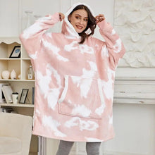 Load image into Gallery viewer, Winter Oversized Wearable Blanket Women Hoodies Sweatshirt TV Blanket With Sleeves Pullover Warm Soft Unisex Hoody Comfortable Sweatshirts For Autumn
