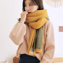Load image into Gallery viewer, Winter Soft Solid Thicken Soft Lightweight  Warm Scarf Cashmere Scarves Pashmina Shawls Wraps Scarves Pashmina Shawls Wraps Knitted Wool Long Scarf Women
