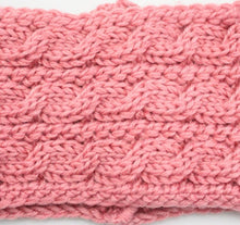 Load image into Gallery viewer, Winter Soft Wool Knit Warm Lightweight Ear Protection Crochet Headbands Elegant Turban Outdoor Sports Headwear Hair Ribbons Hair Accessories For Girl
