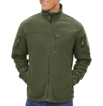 Load image into Gallery viewer, Winter Tactical Fleece Jacket Mens Jacket Unique Design Men's Winter Thermal Work Jacket Thermal Warm Security Fishing Work Coats Soft Winter Fleece Coat With Multiple Pockets
