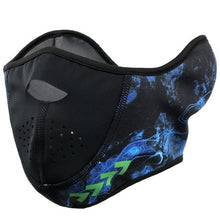 Load image into Gallery viewer, Winter Thermal Balaclava Fleece Half Face Mask Neck Warmer Ear Cover Ski Windproof Snowboard Scarf Bandana Helmet Cap Men Women Mask Headwear Scarf Bandana Hood Half Breathable Dustproof Hang-Ear Cap Bike Headbands Face Cover
