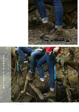 将图片加载到图库查看器，Winter Warm Sports Boots Men's Outdoor Non-Slip Hiking Shoes Men's Women's Sports Boots Hunting Outdoor Walking Lace Up Anti-Slip Ankle Booties Casual Strong Design
