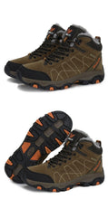 将图片加载到图库查看器，Winter Warm Sports Boots Men's Outdoor Non-Slip Hiking Shoes Men's Women's Sports Boots Hunting Outdoor Walking Lace Up Anti-Slip Ankle Booties Casual Strong Design
