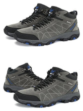 将图片加载到图库查看器，Winter Warm Sports Boots Men's Outdoor Non-Slip Hiking Shoes Men's Women's Sports Boots Hunting Outdoor Walking Lace Up Anti-Slip Ankle Booties Casual Strong Design
