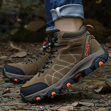 将图片加载到图库查看器，Winter Warm Sports Boots Men's Outdoor Non-Slip Hiking Shoes Men's Women's Sports Boots Hunting Outdoor Walking Lace Up Anti-Slip Ankle Booties Casual Strong Design
