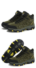 将图片加载到图库查看器，Winter Warm Sports Boots Men's Outdoor Non-Slip Hiking Shoes Men's Women's Sports Boots Hunting Outdoor Walking Lace Up Anti-Slip Ankle Booties Casual Strong Design
