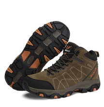 将图片加载到图库查看器，Winter Warm Sports Boots Men's Outdoor Non-Slip Hiking Shoes Men's Women's Sports Boots Hunting Outdoor Walking Lace Up Anti-Slip Ankle Booties Casual Strong Design
