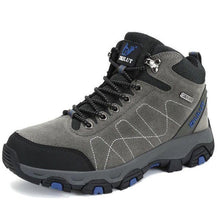 将图片加载到图库查看器，Winter Warm Sports Boots Men's Outdoor Non-Slip Hiking Shoes Men's Women's Sports Boots Hunting Outdoor Walking Lace Up Anti-Slip Ankle Booties Casual Strong Design
