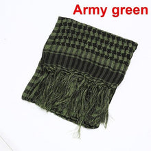Load image into Gallery viewer, Winter Warm Unisex Fashion Lightweight Military Men Scarves Arab Tactical Desert Army Keffiyeh Scarf Military Scarves Shemagh Palestine Islamic Multifunction Tactical cotton head Scarf square Arabic Keffiyeh Wrap Bandana Women Men
