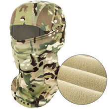 Load image into Gallery viewer, Winter Warmer Fleece Tactical Balaclava Full Face Mask Ski Paintball Running Hunting Hiking Cycling Sports Snowboard Scarf Men Motocross Summer Men Face Scarf Mask Sunscreen Dustproof Army Cycling Hunting Fishing Tactical Airsoft Hat
