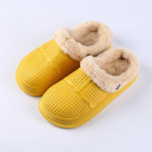 Load image into Gallery viewer, Winter Women's Slippers Warm Clogs Sandals Waterproof Slippers For Women Waterproof Slippers Fur Lined Clogs Winter Garden Shoes Warm House Family Women Shoes
