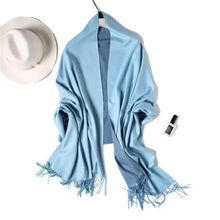 Load image into Gallery viewer, Winter Women Scarf Fashion Solid Soft  Scarves For Lady Shawls Wrap Casual Wear Travel Friendly For Winter Fall Winter Classic Warm Soft Chunky Warm Scarves Wrap Scarf

