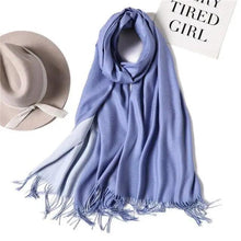 Load image into Gallery viewer, Winter Women Scarf Fashion Solid Soft  Scarves For Lady Shawls Wrap Casual Wear Travel Friendly For Winter Fall Winter Classic Warm Soft Chunky Warm Scarves Wrap Scarf
