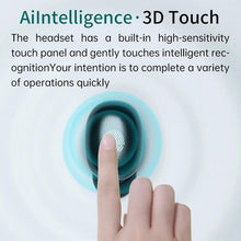 将图片加载到图库查看器，Wireless Bluetooth 5.1 Earphones Wireless Charging Case IPX8 Waterproof Stereo Headphones In Ear Built in Mic Headset Touch Control Earbuds Wireless Earbuds Case With Flashlight Noise Isolating Clear Calls Rich Bass In-Ear Sports Headset
