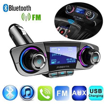 将图片加载到图库查看器，Wireless Bluetooth Handsfree Calling Car Charger FM Transmitter
