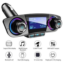 将图片加载到图库查看器，Wireless Bluetooth Handsfree Calling Car Charger FM Transmitter
