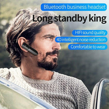 Load image into Gallery viewer, Wireless Bluetooth Headset Business Hands Free Long Standby V5.0 Earphones Waterproof Sport Earbuds With Microphone For Driving
