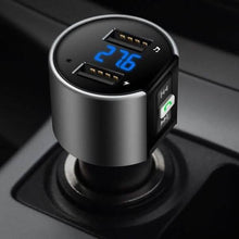 将图片加载到图库查看器，Wireless Car Mp3 FM Transmitter USB Charger
