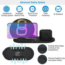 Load image into Gallery viewer, Wireless Charger 10W Fast Charging Station
