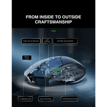 Load image into Gallery viewer, Wireless Design 2.4 GHz Ergonomic Mouse 1600 DPI USB Optical Bluetooth-Compatible Mouse Computer Gaming Mouse
