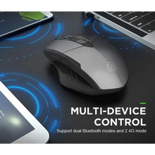 Load image into Gallery viewer, Wireless Design 2.4 GHz Ergonomic Mouse 1600 DPI USB Optical Bluetooth-Compatible Mouse Computer Gaming Mouse

