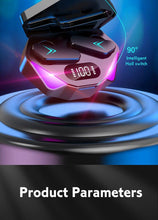 将图片加载到图库查看器，Wireless Earbuds Touch Control Earphone No Delay Noise Reduction Bluetooth Headphone Gaming Headset y Lewith Mic Updated Design with Industrading Sound &amp; Improved Comfort, Long Wireless Range, Up to 24 Hours of Talk Time
